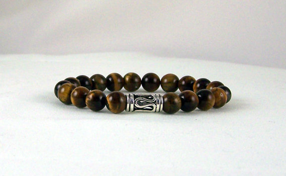 Focus Tiger Eye Energy Bracelet, Yoga Bracelet, Meditation Bracelet, , Unisex